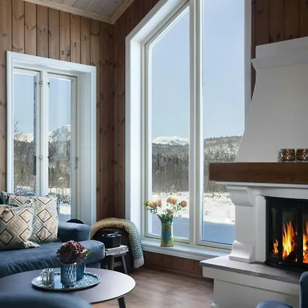 Dom wakacyjny Family Cabin With Panoramic Views At Golsfjellet Gol